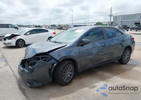 2015 Toyota Corolla Le from USA, damaged, VIN 5YFBURHE0FP256476